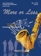 More or Less Jazz Ensemble sheet music cover